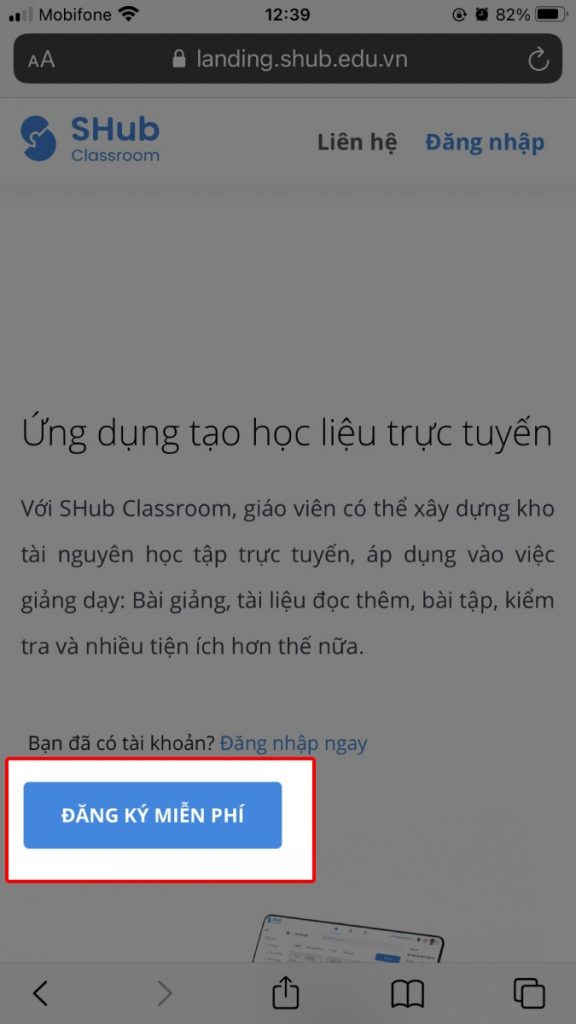 Hướng dẫn đăng ký tài khoản SHub Classroom cho học sinh, giáo viên đơn giản