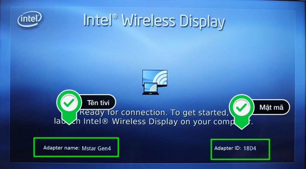 Cách chia sẻ màn hình laptop lên tivi bằng Wifi Display 