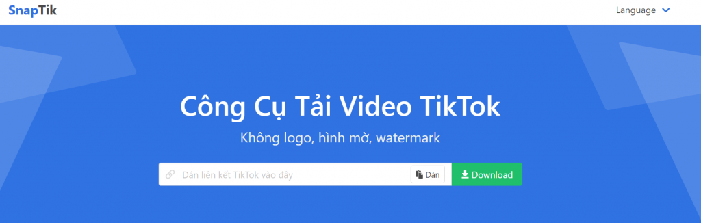 Các tính năng chính của TikTok Video Downloader