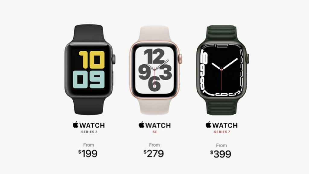Giá bán Apple Watch Series 7 chỉ từ 199 USD