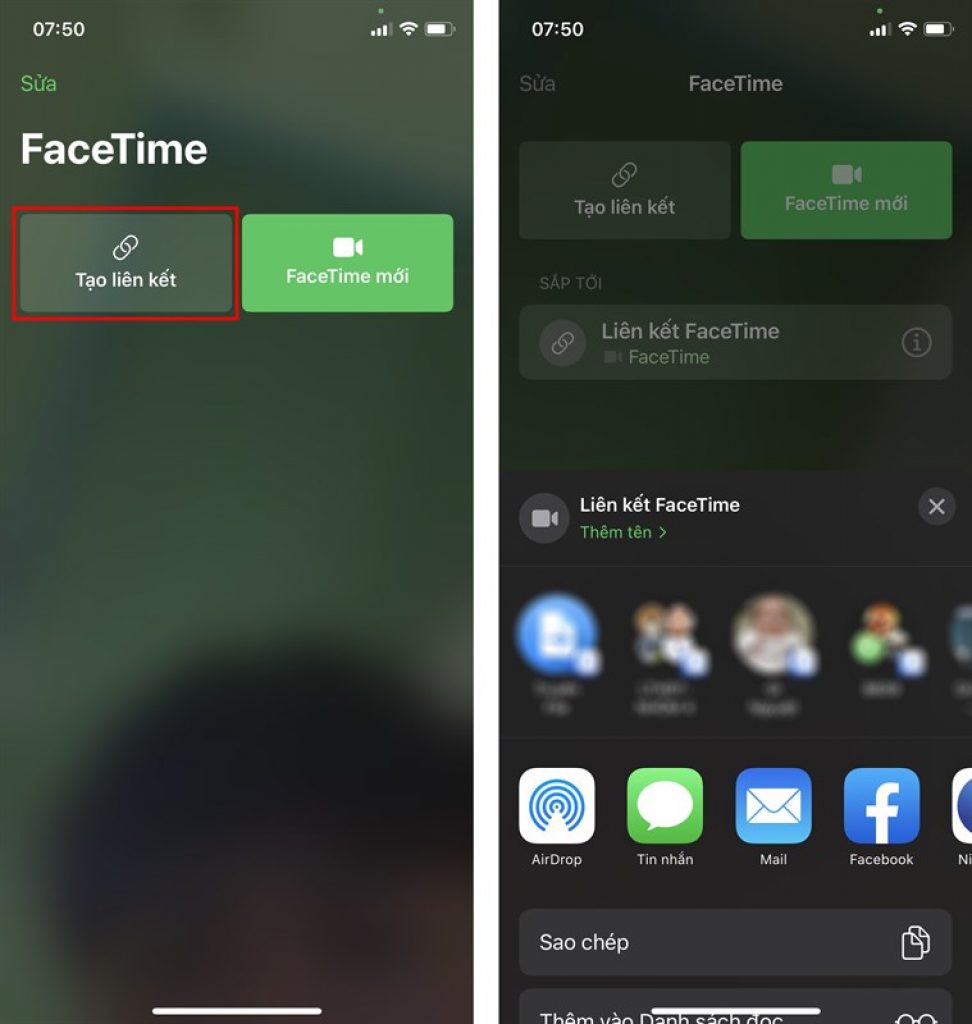Tính năng FaceTime mới trên iOS 15