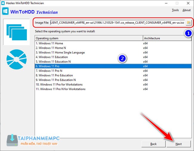 Cách cài đặt Windows 11 không cần TPM 2.0 bằng WintoHDD