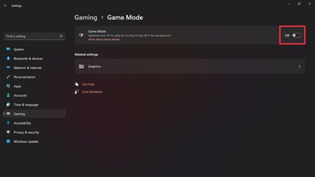 Cách tắt chế độ Game Mode trên Windows 11 cho ai ít chơi game