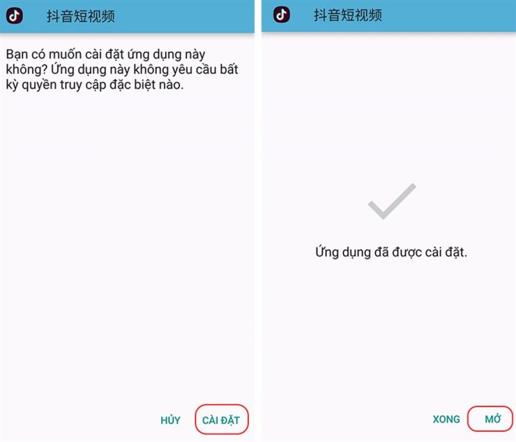 Cách tải ứng dụng Tik Tok Trung Quốc Douyin.com App trên điện thoại Android