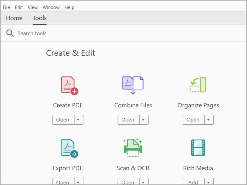 Adobe Reader - Phần mềm ghép file PDF dể dùng