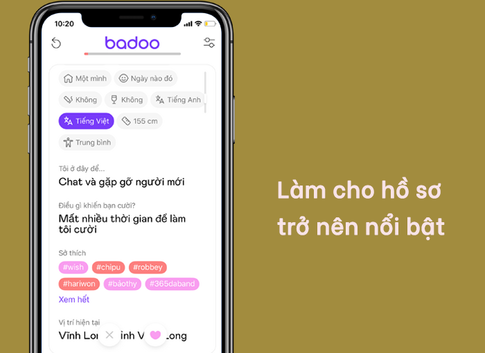 4 tính năng chính của ứng dụng Badoo - app hẹn hò uy tín