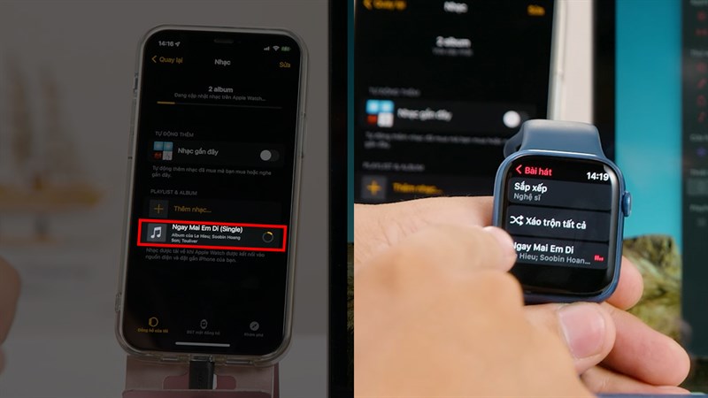 Cách chuyển nhạc từ iPhone sang Apple Watch cực nhanh và đơn giản