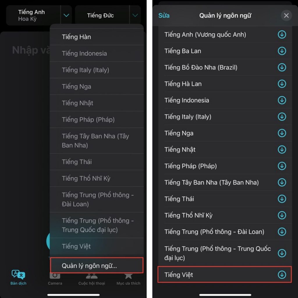 Cách dịch tiếng Anh sang tiếng Việt trên iOS 16