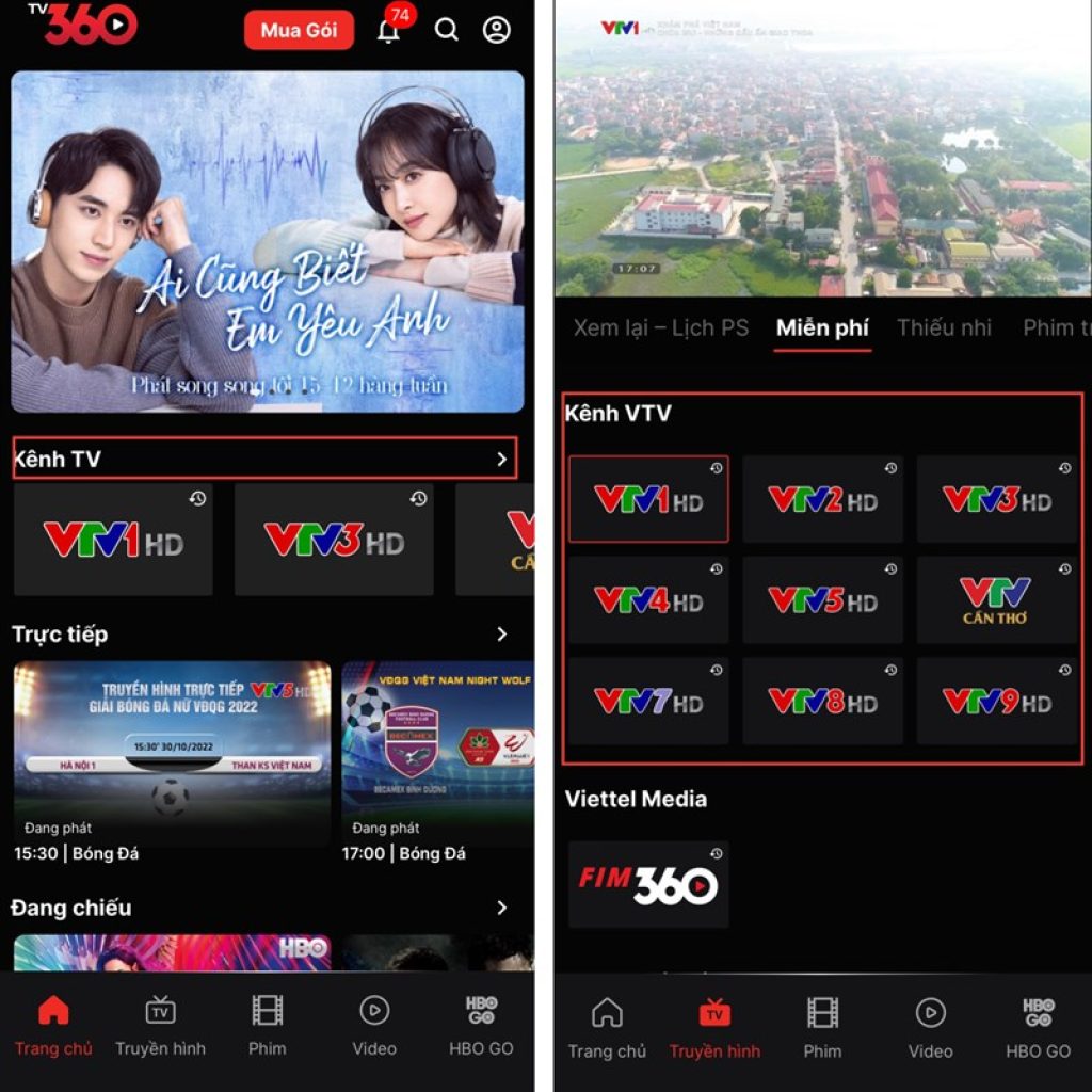 Cách xem World Cup 2022 miễn phí trên App TV 360