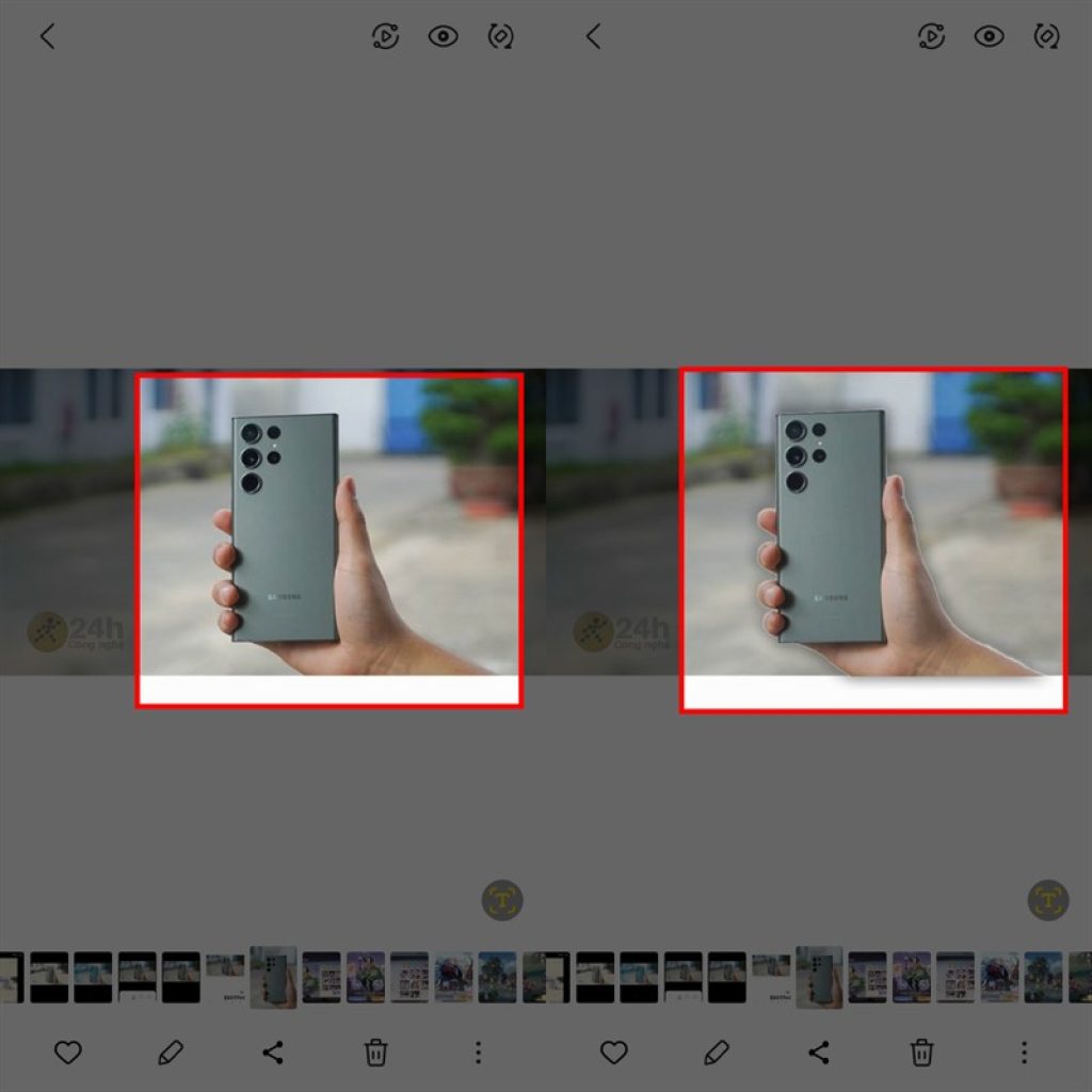 Hướng dẫn cách tách nền ảnh trên Samsung