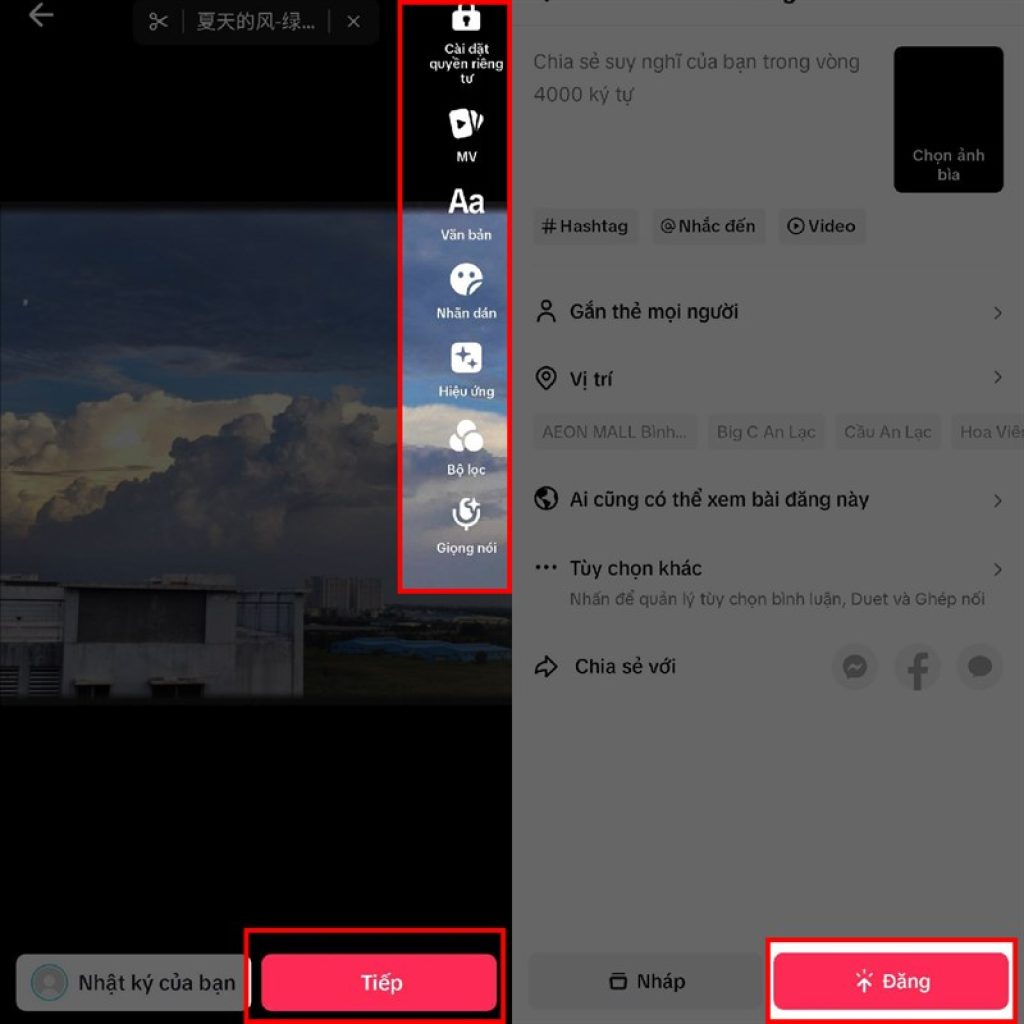 Cách ghép ảnh thành video tự động trên TikTok